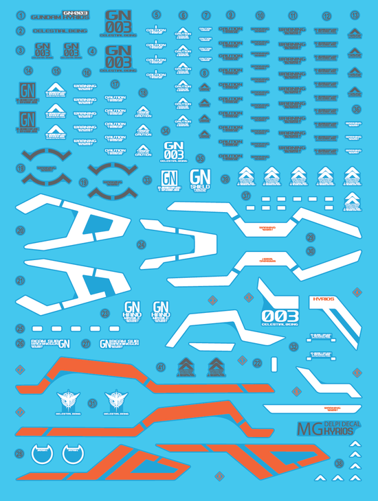 MG Kyrios (Water Decal)