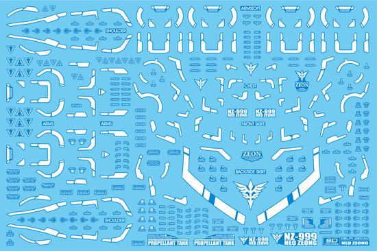 SD Neo Zeong (Water Decal)