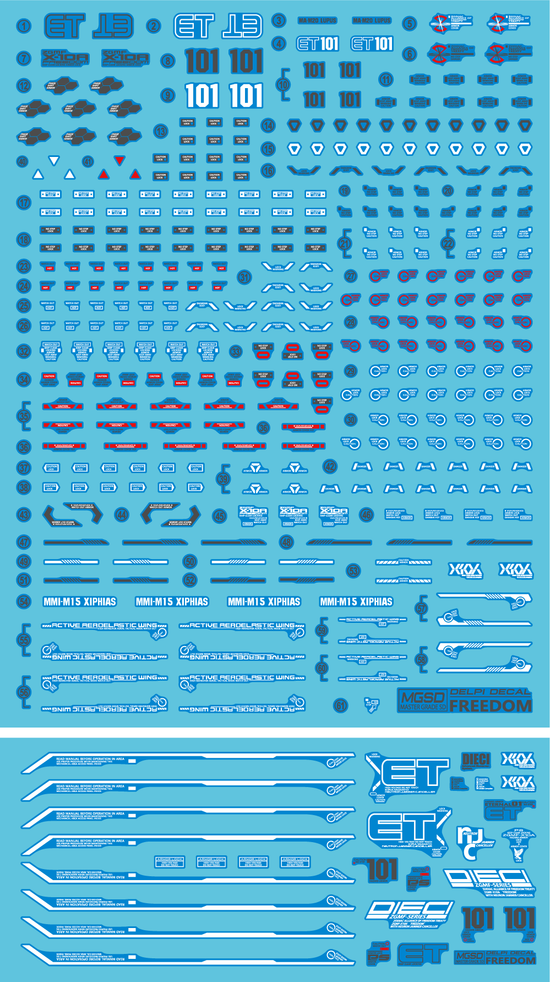 MGSD Freedom (Water Decal)