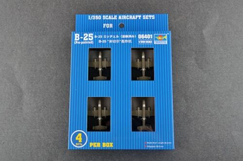 Trumpeter B-25 Mitchell US Medium Bomber Set (4/Bx) 1/350