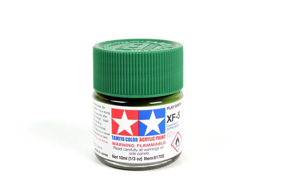 Acrylic Mini XF-5 Flat Green (10ml)