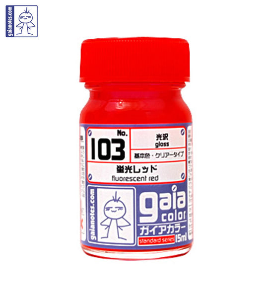 Gaia Fluorescence Color 103 Fluorescent Red