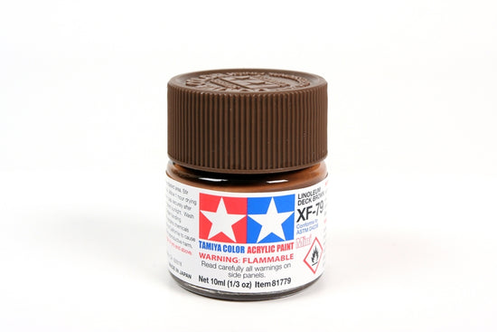 Acrylic Mini XF-79 Linoleum Deck Brown (10ml)