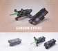 Fortune Meow’s 1/100 Gundam Kyrios Conversion Kit plus weapons
