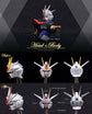 Fortune Meow’s 1/100 Strike Freedom Gundam Conversion Kit full set