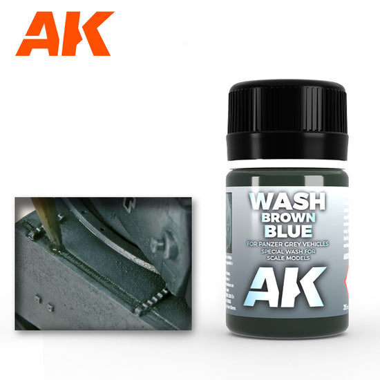 Wash Brown Blue