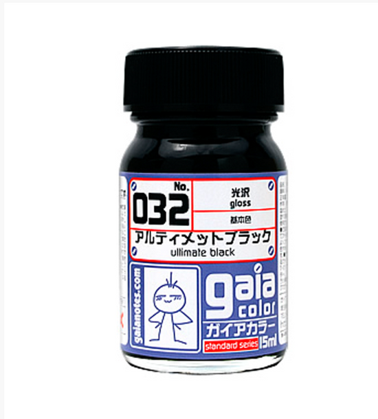 Gaia Base Color 032 Gloss Ultimate Black