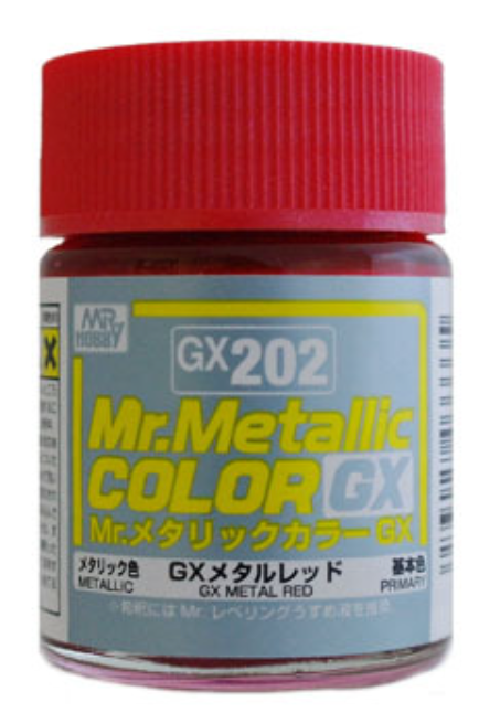 Mr. Metallic Color GX202 Metal Red (18ml)