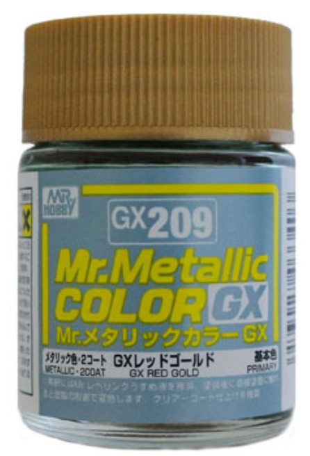 Mr. Metallic Color GX209 Metal Red Gold (18ml)