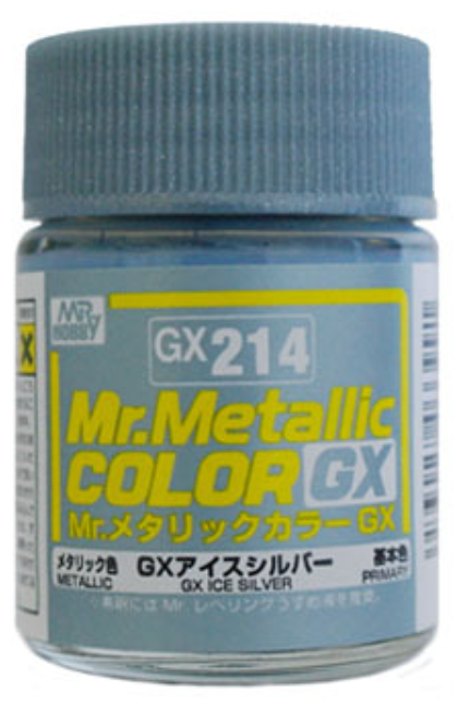 Mr. Metallic Color GX214 - GX Metal Ice Silver (18ml)