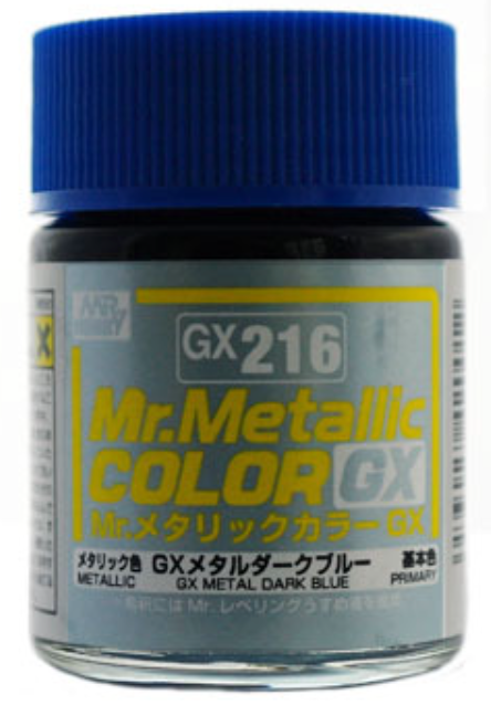 Mr. Metallic Color GX216 - Metal Dark Blue (18ml)