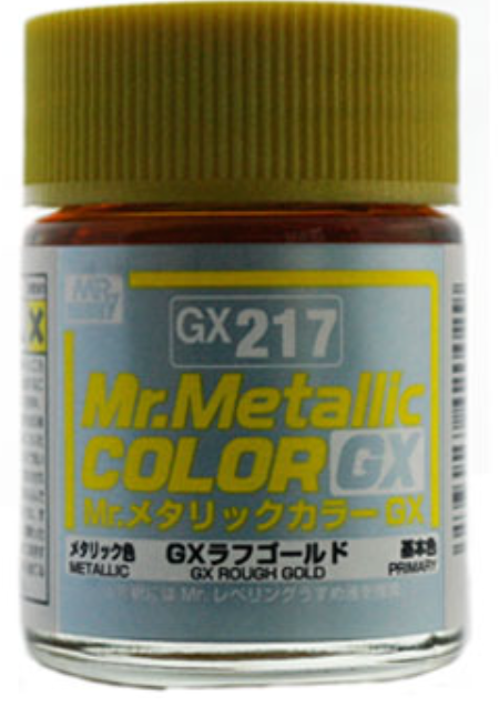 Mr. Metallic Color GX217 - Metal Rough Gold (18ml)