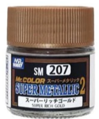 Mr. Color Super Metallic 2 Super Rich Gold (10ml)