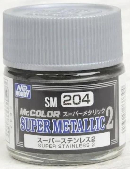 Mr. Color Super Metallic - Super Stainless Steel 2 (10ml)