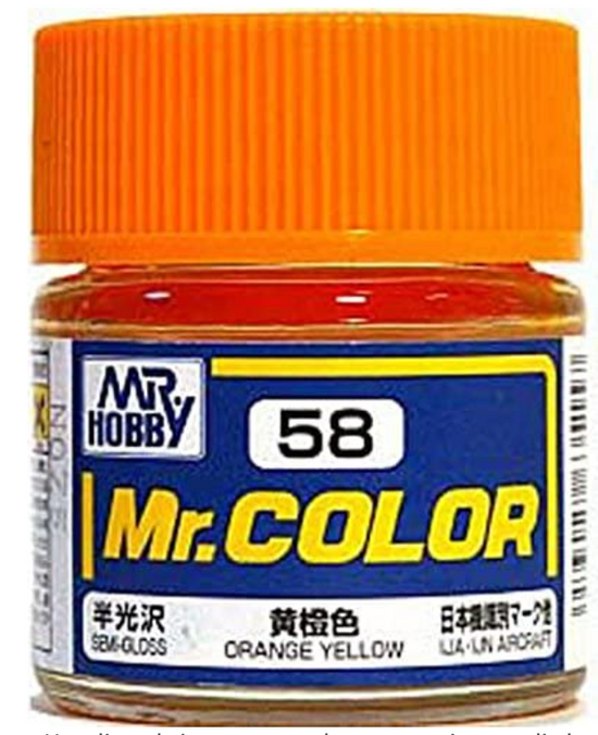 Mr. Color Semi Gloss Orange Yellow (10ml)