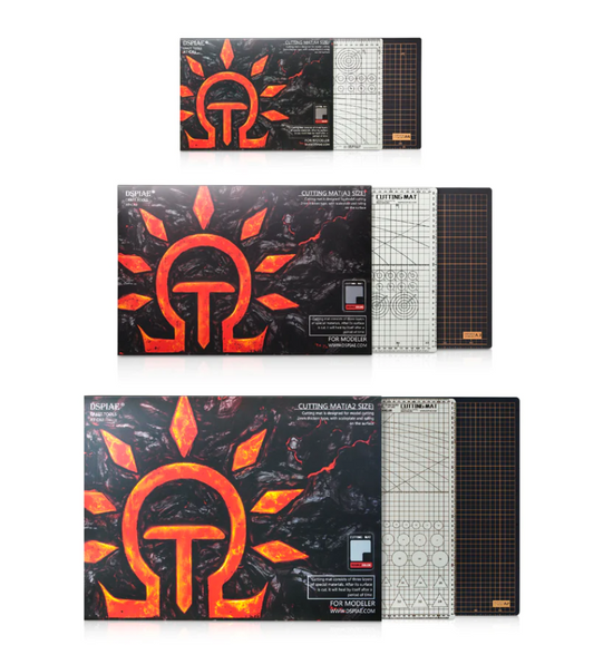 DSPIAE Cutting Mats with Scale Plate and Ruling on the Surface