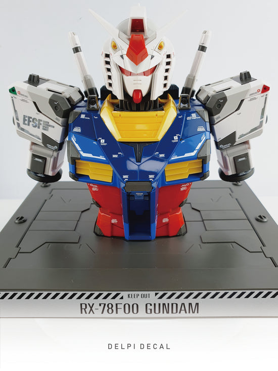 1/48 RX-78F00 [Bust Model] [Type: Normal] (Water Decal)