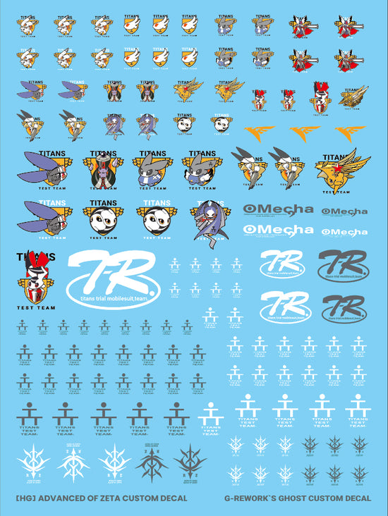 G-REWORK - [HG] A.O.Z. Custom Mark Decal (Water Decal)