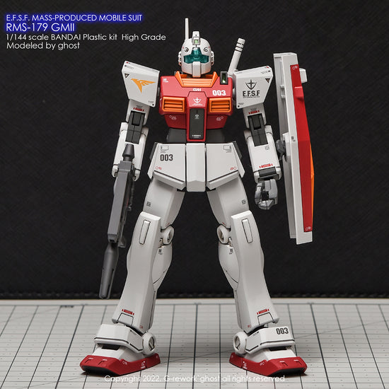 G-REWORK - [HG] RMS-179 GM II (Water Decal)