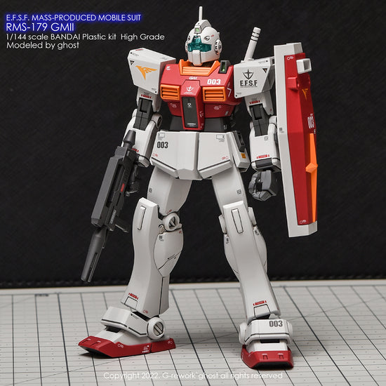 G-REWORK - [HG] RMS-179 GM II (Water Decal)