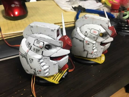 Exceed Head RX-78 Ver. Casval (Gold Holo) (Water Decal)