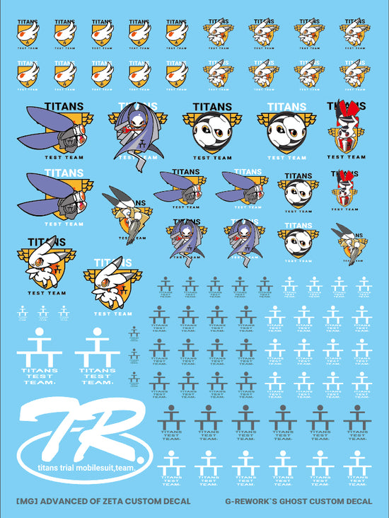 G-REWORK - [MG] A.O.Z Custom Mark Decal (Water Decal)