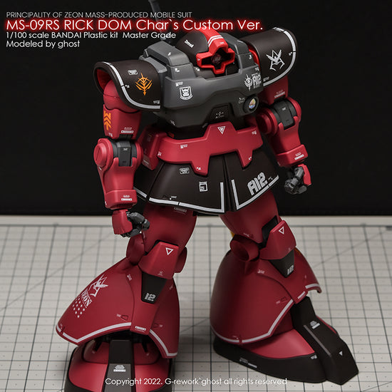 G-REWORK - [MG] Rick Dom 1.5 [Char&