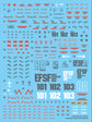 G-REWORK - [MG] RGM-89 Jegan (Water Decal)