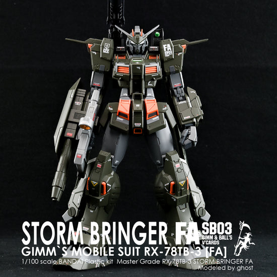 G-REWORK - [MG] RX-78TB-3 Storm Bringer FA (Water Decal)