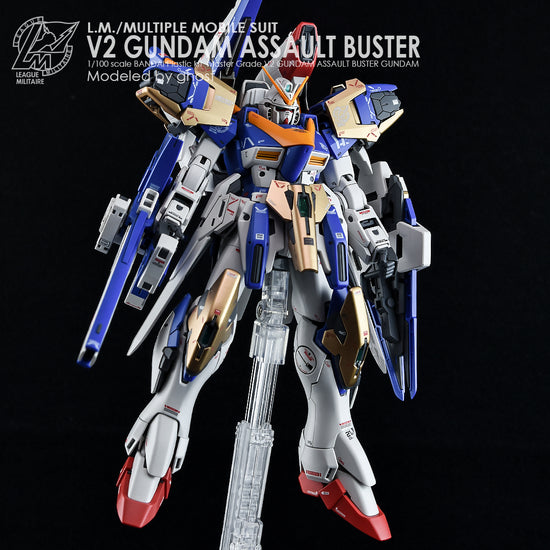 G-REWORK - [MG] V2 Assault Buster Ver.Ka (Water Decal)