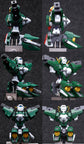 AOK MG Gundam Dynames Resin Conversion Kit with Weapons/Styling Hands Expansion Pack