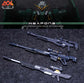 AOK MG Gundam Dynames Resin Conversion Kit with Weapons/Styling Hands Expansion Pack