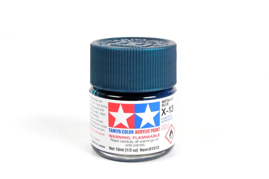 Acrylic Mini X-13 Metallic Blue (10ml)