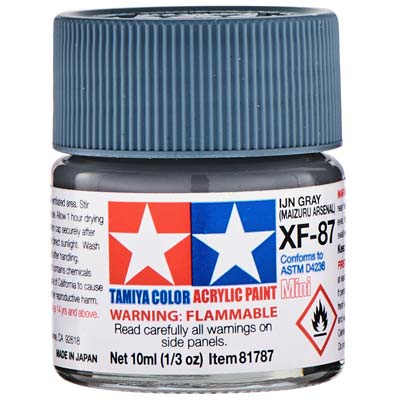 Acrylic MiniI XF-87 Mini IJN Gray (10ml)