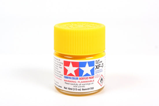 Acrylic Mini XF-3 Flat Yellow (10ml)