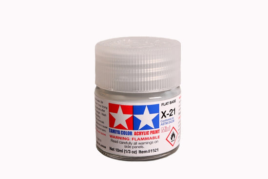 Acrylic Mini X-21 Flat Base (10ml)