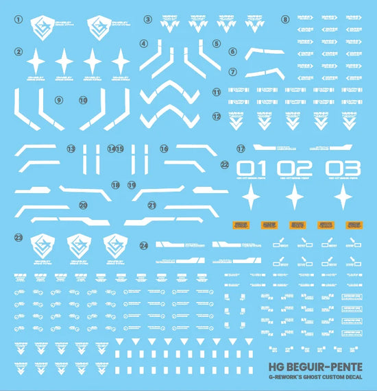 G-REWORK - [HG] [The Witch From Mercury] Beguir-Pente (Water Decal)