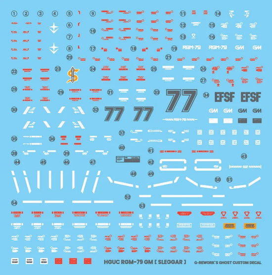 G-REWORK - [HG] GTO GM Sleggar (Water Decal)