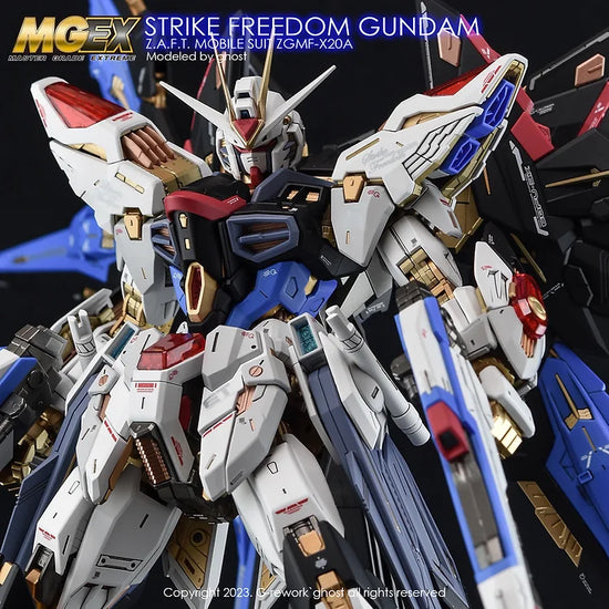 G-REWORK - [MGEX] Strike Freedom Gundam (Water Decal)