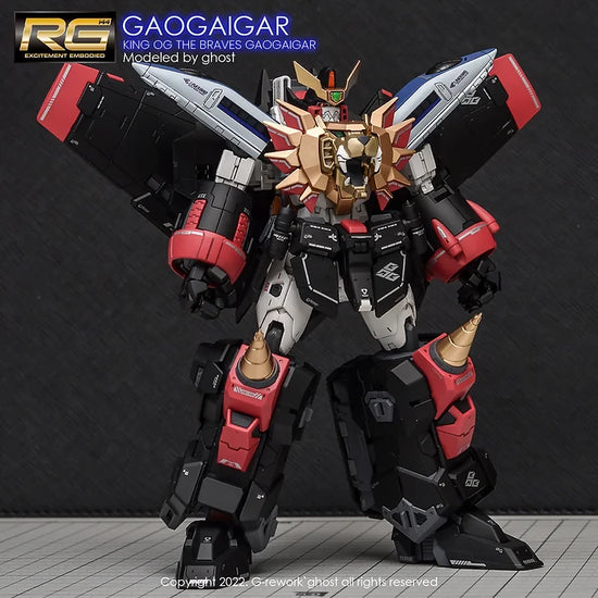 G-REWORK - [RG] GaoGaiGar (Water Decal)
