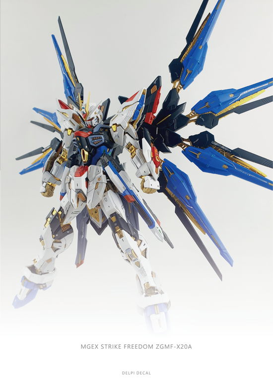 MGEX Strike Freedom (Water Decal) (Multiple Options)