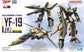 HG Macross Plus YF-19 Isamu Daison Machine 1/100