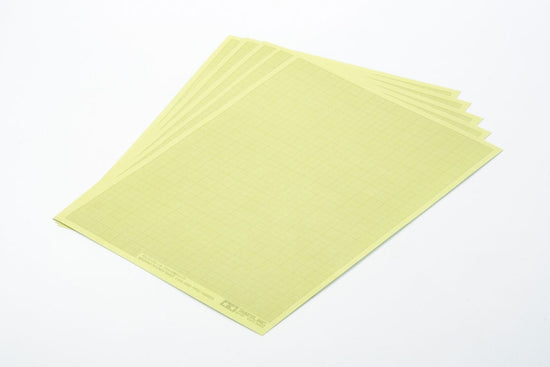 Tamiya Masking Sticker Sheet (5pcs) - 1mm Grid Type