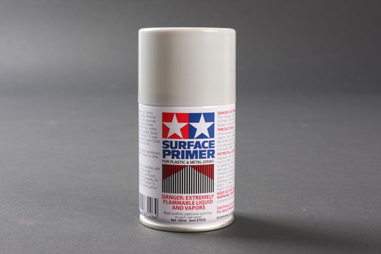 Tamiya Surface Primer (Gray) 100ml For Plastic & Metal