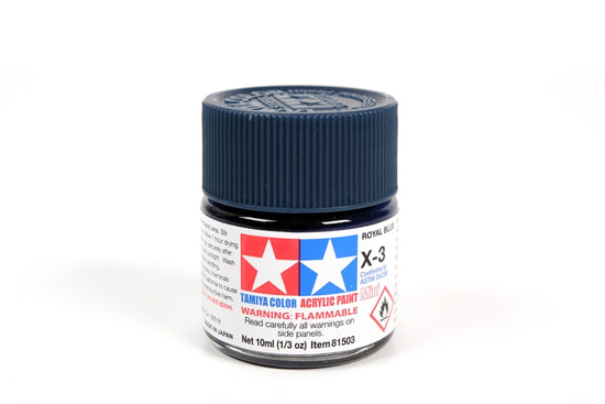 Acrylic Mini X-3 Royal Blue (10ml)