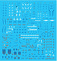 RG Blue Frame (Water Decal)