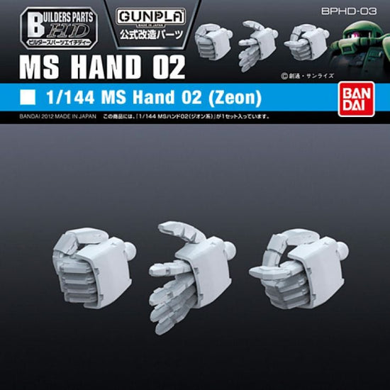 Builders Parts 1/144 HD-03 MS Hand 