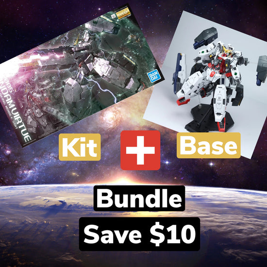 Bundle MG Gundam Virtue + Display Base