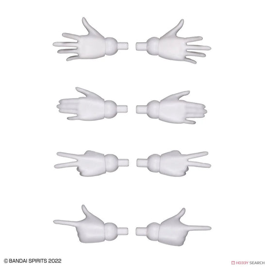 30 Minutes Sisters Option Hand Parts White and Black