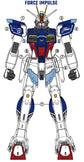 MG Impulse (Water Decal) (Force/Sword/Blast)